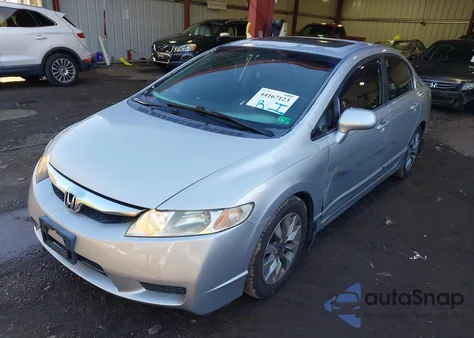 2009 Honda Civic Ex z USA, uszkodzony, nr VIN 1HGFA16829L012416